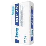 Knauf MP75 - Tencuială pe bază de ipsos, cu aplicare mecanizată