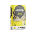 Weberset marmo plus-Adeziv alb flexibil pentru marmura