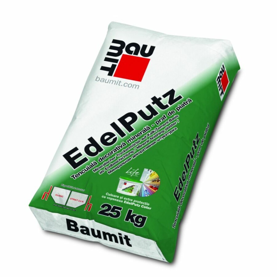 Baumit EdelPutz-Tencuiala decorativa minerala praf de piatra