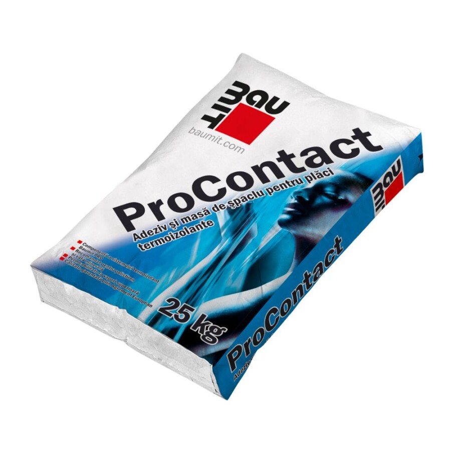 Baumit ProContact-Adeziv pentru lipirea si spacluirea placilor termoizolante