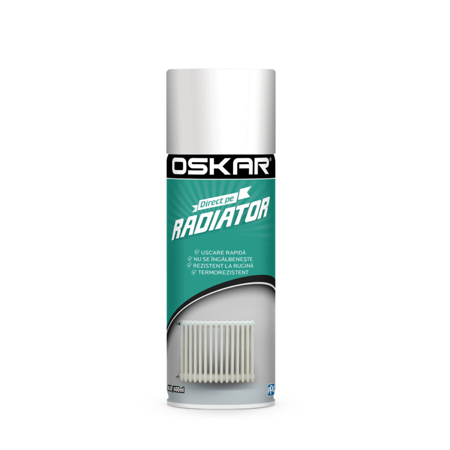 Spray OSKAR direct pe Radiator